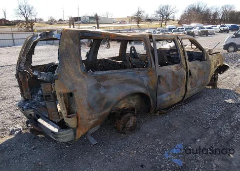 2000 Ford Excursion Limited from USA, damaged, VIN 1FMNU43S4YED54757